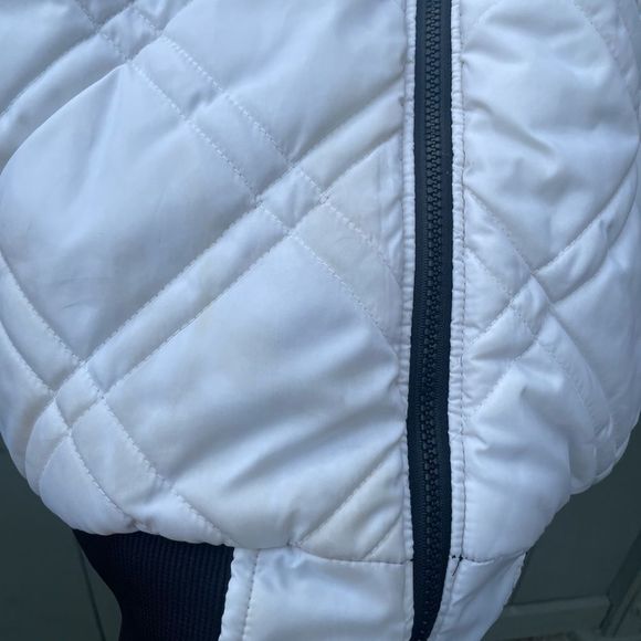 Vintage 90’s big Swoosh Quilted Reversible Jacket - Picture 14 of 16